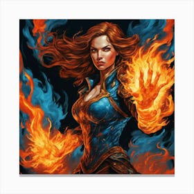 Fire Starter Canvas Print