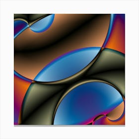 Abstract Fractal Canvas Print