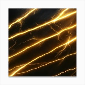Lightning Bolts Canvas Print