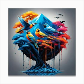 Birds 1 Canvas Print