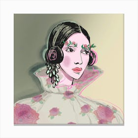 Fashion Girl 1 Canvas Print