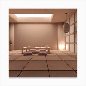 Zen Room Canvas Print