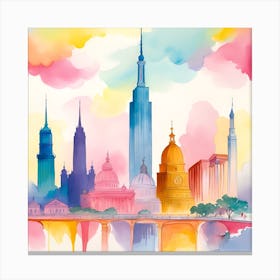 New York City Skyline Canvas Print