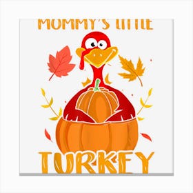 Funny Thanksgiving Costume For Women And Men Canvas Print