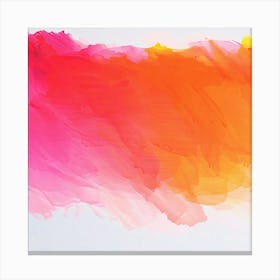 Abstract Watercolor Painting 1 Canvas Print