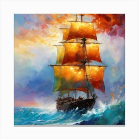 Sailing Ship Canvas Print