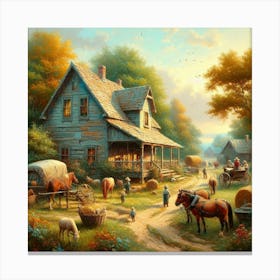 Old Country Canvas Print