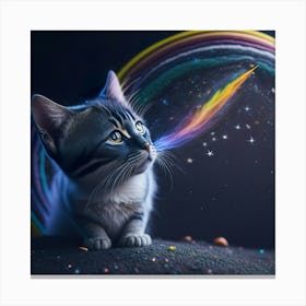 Cat Galaxy (99) Canvas Print