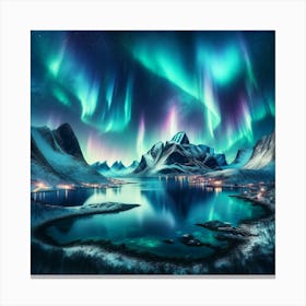 Aurora Borealis Canvas Print