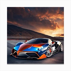 Lamborghini 100 Canvas Print