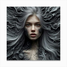 Ethereal Girl 2 Canvas Print