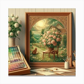 Evoke Nostalgia With Vintage Style Paintings (4) Canvas Print