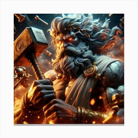 God Of War 2 Canvas Print