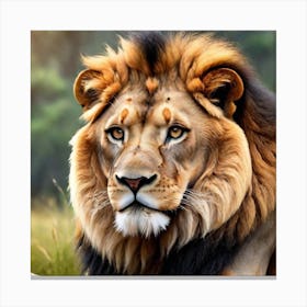 Lion Canvas Print