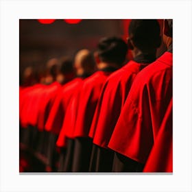 Red Robes Canvas Print