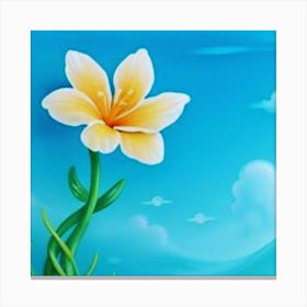 Lily Flower Canvas Print