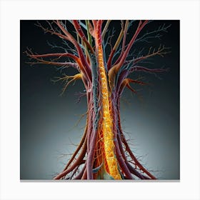 Anatomy Of A Tree Canvas Print