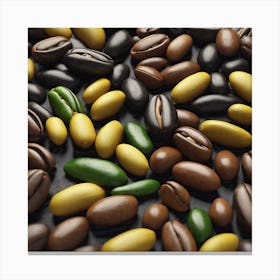Coffee Beans 277 Canvas Print