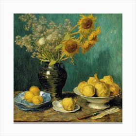 Van Gogh: Still Life, 1886 Vincent van Gogh 3 Canvas Print