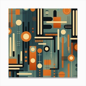 Abstract Geometric Pattern 29 Canvas Print