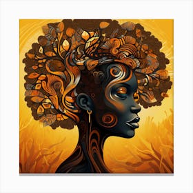 Afrofuturism 118 Canvas Print