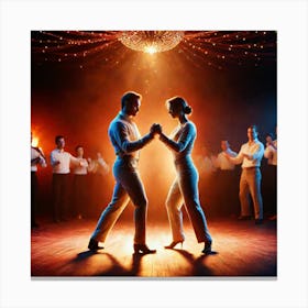 Dancers 7 Canvas Print