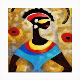 African Art #15 Canvas Print