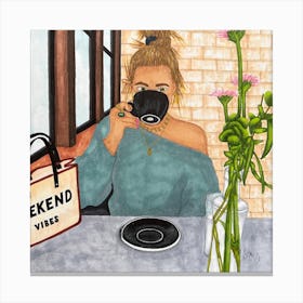 Breakfast Vibes 1 Canvas Print