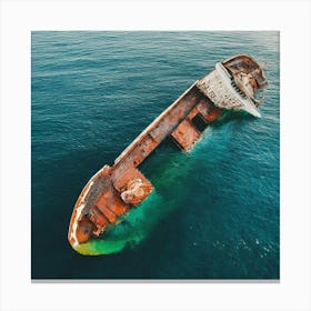 Shipwreck Canvas Print