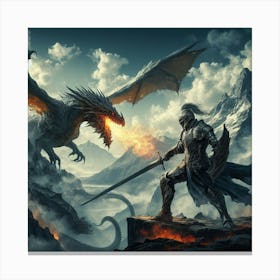 Warrior Canvas Print