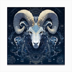 Ram'S Head Canvas Print