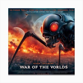 War Of The Worlds 1 Canvas Print