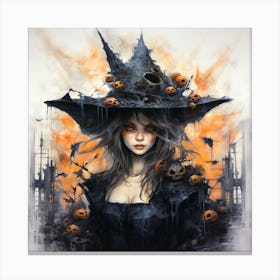 Witches Hat Canvas Print