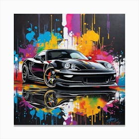 Porsche 911 8 Canvas Print