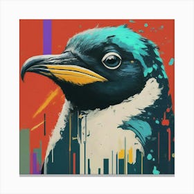 New Zealand Penguin Canvas Print