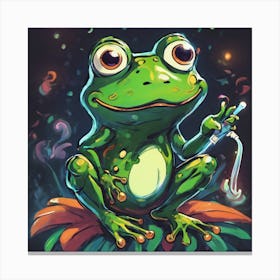 Frog Canvas Print