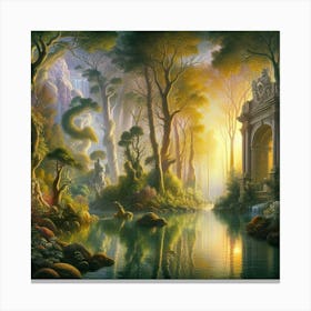 Fairytale Forest 6 Canvas Print