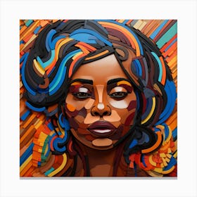 African Woman 6 Canvas Print