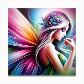 Rainbow Fairy 1 Canvas Print