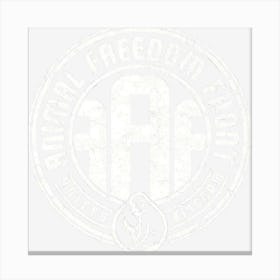 Animal Freedom Front Canvas Print