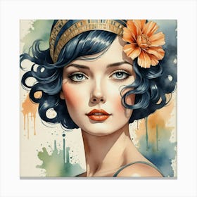 Gypsy Girl Canvas Print