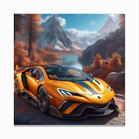 FAST CAR  Canvas Print