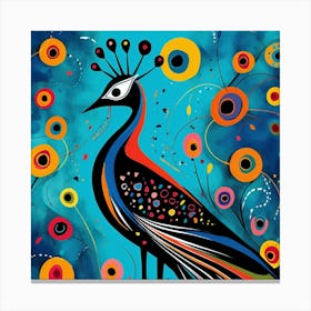 Peacock 21 Canvas Print