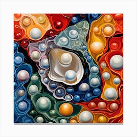 Pearls And Pearls Canvas Print