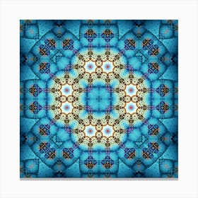 Blue Decor Canvas Print