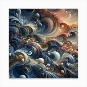 Abstract Painting 3 Canvas Print