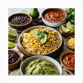 Mexican Food 11 Canvas Print