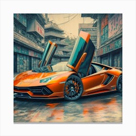 Lamborghini Canvas Print