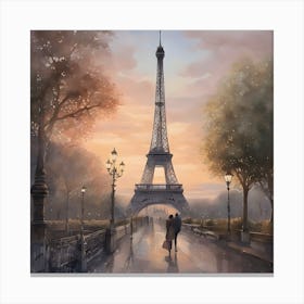 Eiffel Tower Canvas Print