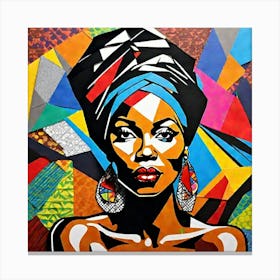 African Woman 8 Canvas Print